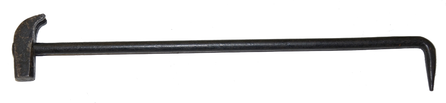 artillery tow hook hammer