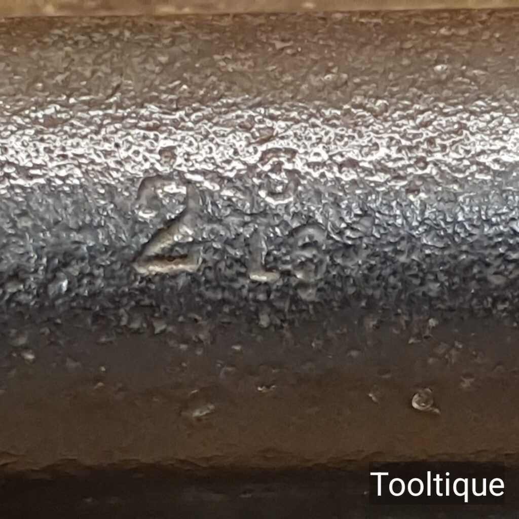 blacksmith’s iron round hammer