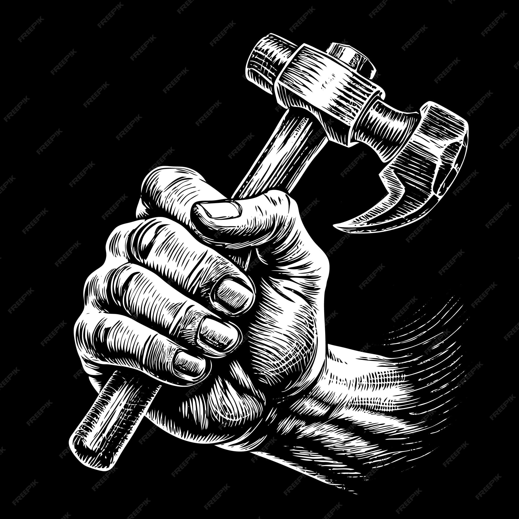 HandHoldingHammerHeadHammer