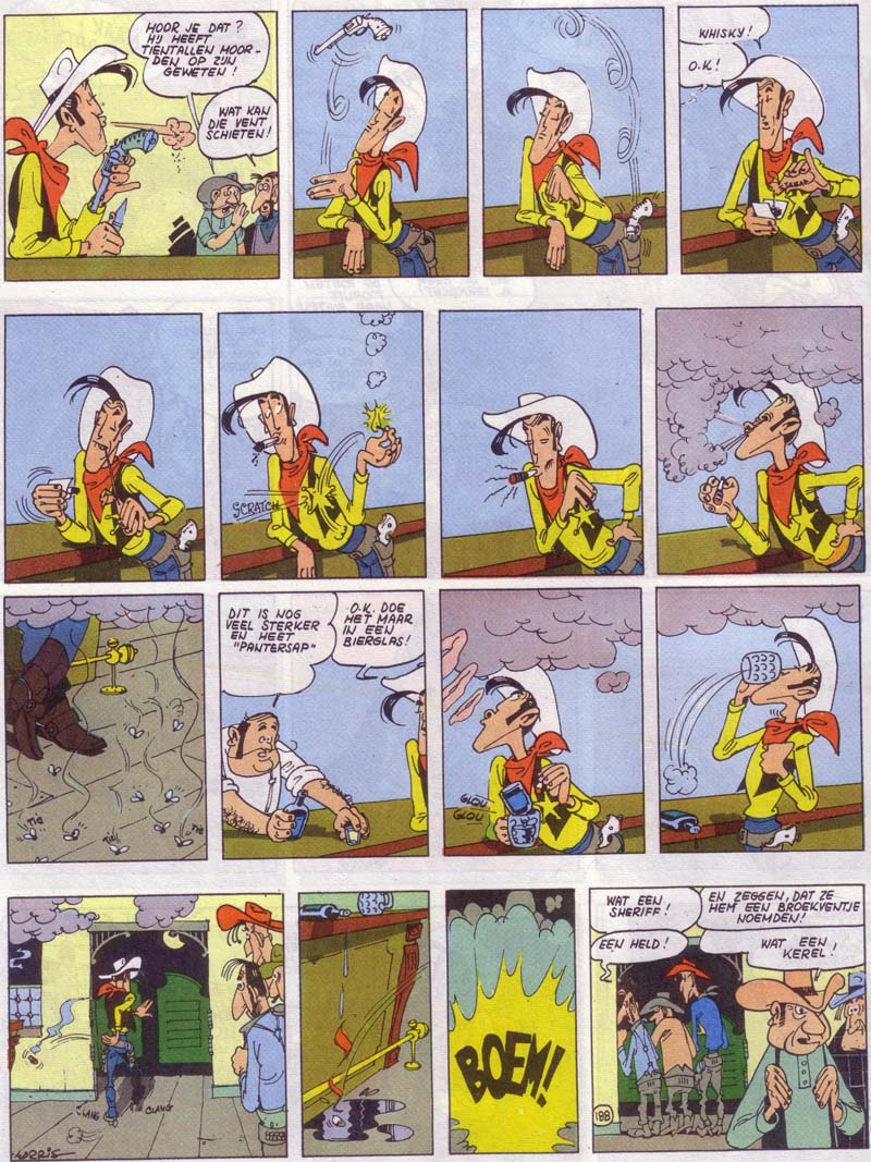 plaatje uit old school strip